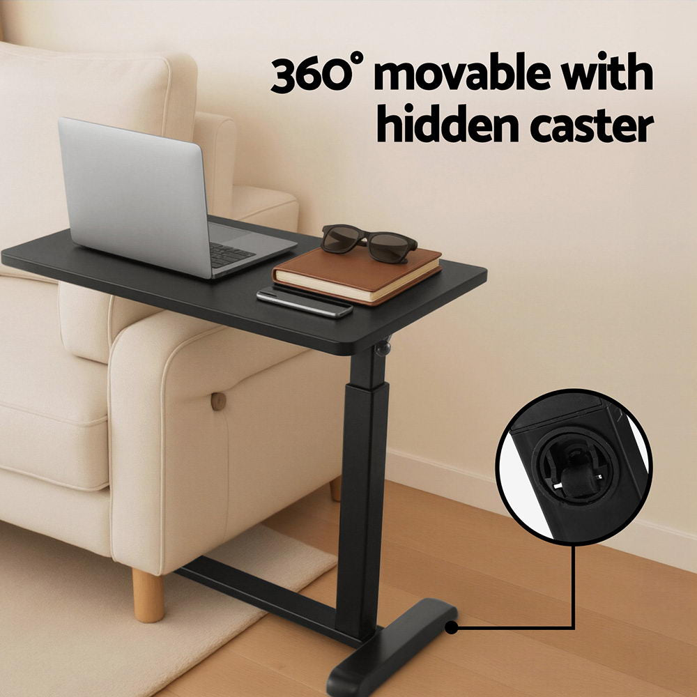 Artiss Laptop Desk Height Adjustable Mobile Workstation Computer Desks 70CM - Image 4