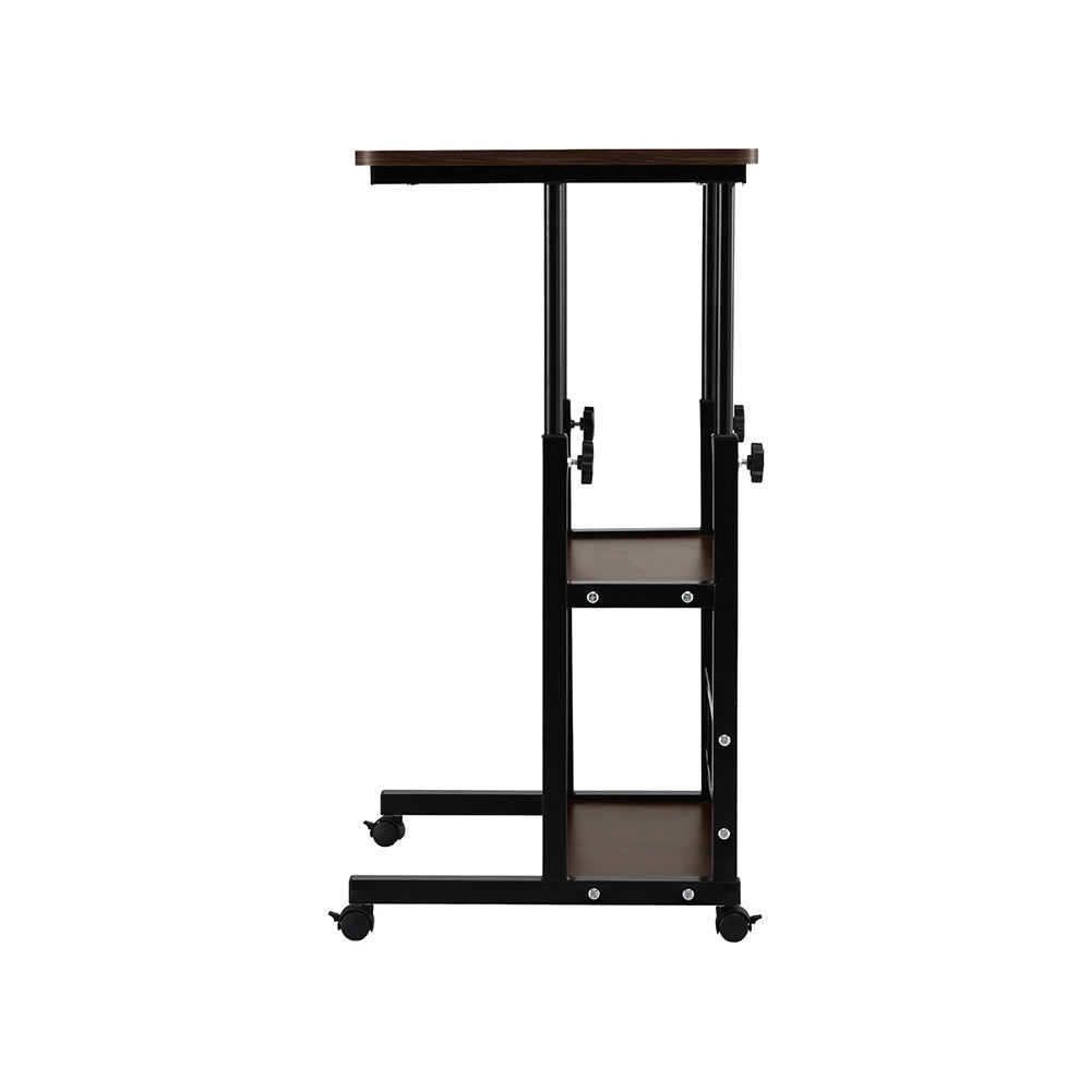 Artiss Laptop Desk Height Adjustable Mobile Workstation Computer Desks 60CM - Image 3