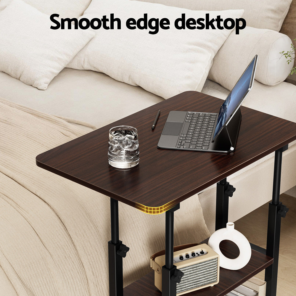 Artiss Laptop Desk Height Adjustable Mobile Workstation Computer Desks 60CM - Image 4
