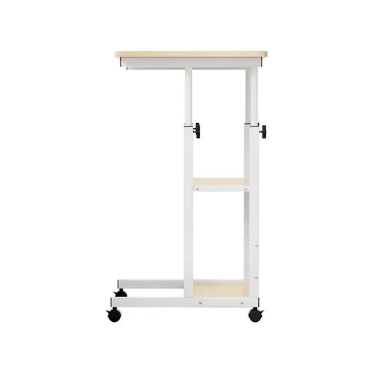 Artiss Laptop Desk Height Adjustable Mobile Workstation Computer Desks 60CM - Image 3