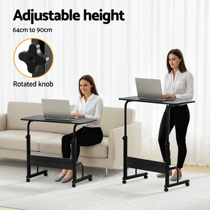 Artiss Laptop Desk Portable Sit Stand Desks Height Adjustable Workstation 80CM - Image 5