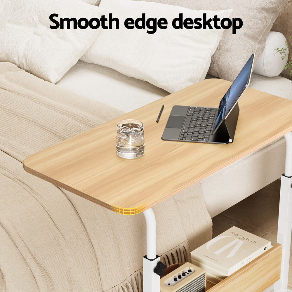 Artiss Laptop Desk Portable Sit Stand Desks Height Adjustable Workstation 80CM - Image 4