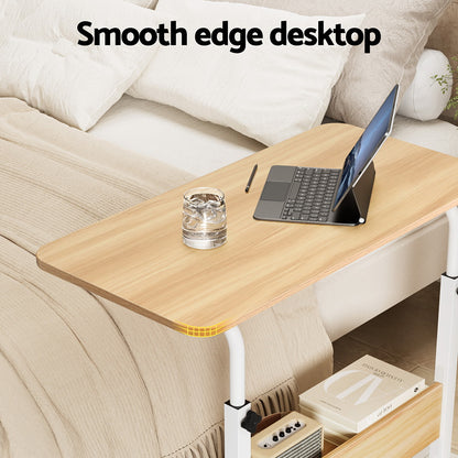 Artiss Laptop Desk Portable Sit Stand Desks Height Adjustable Workstation 80CM - Image 4
