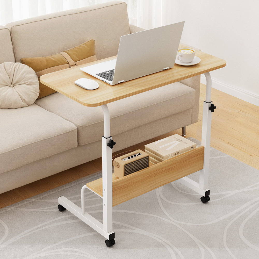 Artiss Laptop Desk Portable Sit Stand Desks Height Adjustable Workstation 80CM - Image 7
