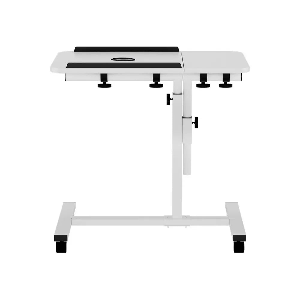 Artiss Laptop Desk Table Fan Cooling White 60CM - Image 3