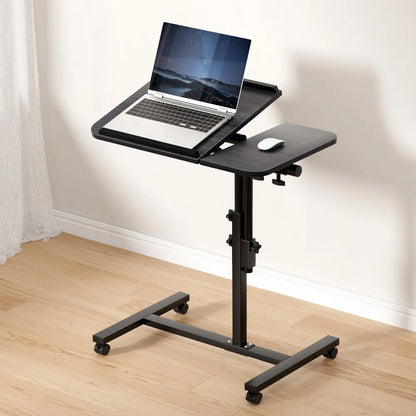Artiss Laptop Desk Table Fan Cooling Black 60CM - Image 9