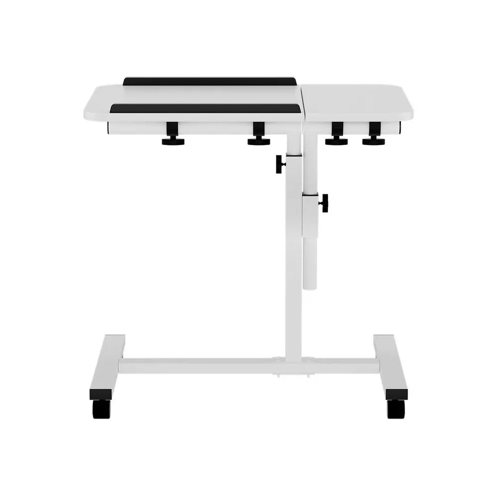 Artiss Laptop Desk Table Fan Cooling White 60CM - Image 3
