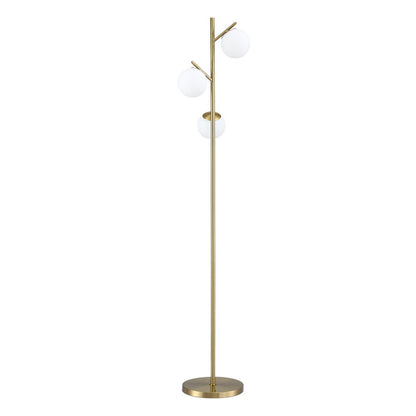 Artiss 3-Light Tree Floor Lamp 165cm Tall Standing Light with Sphere Glass Shades for Modern Homes - Image 3