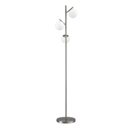 Artiss 3-Light Tree Floor Lamp 165cm Tall Standing Light with Sphere Glass Shades for Modern Homes - Image 3