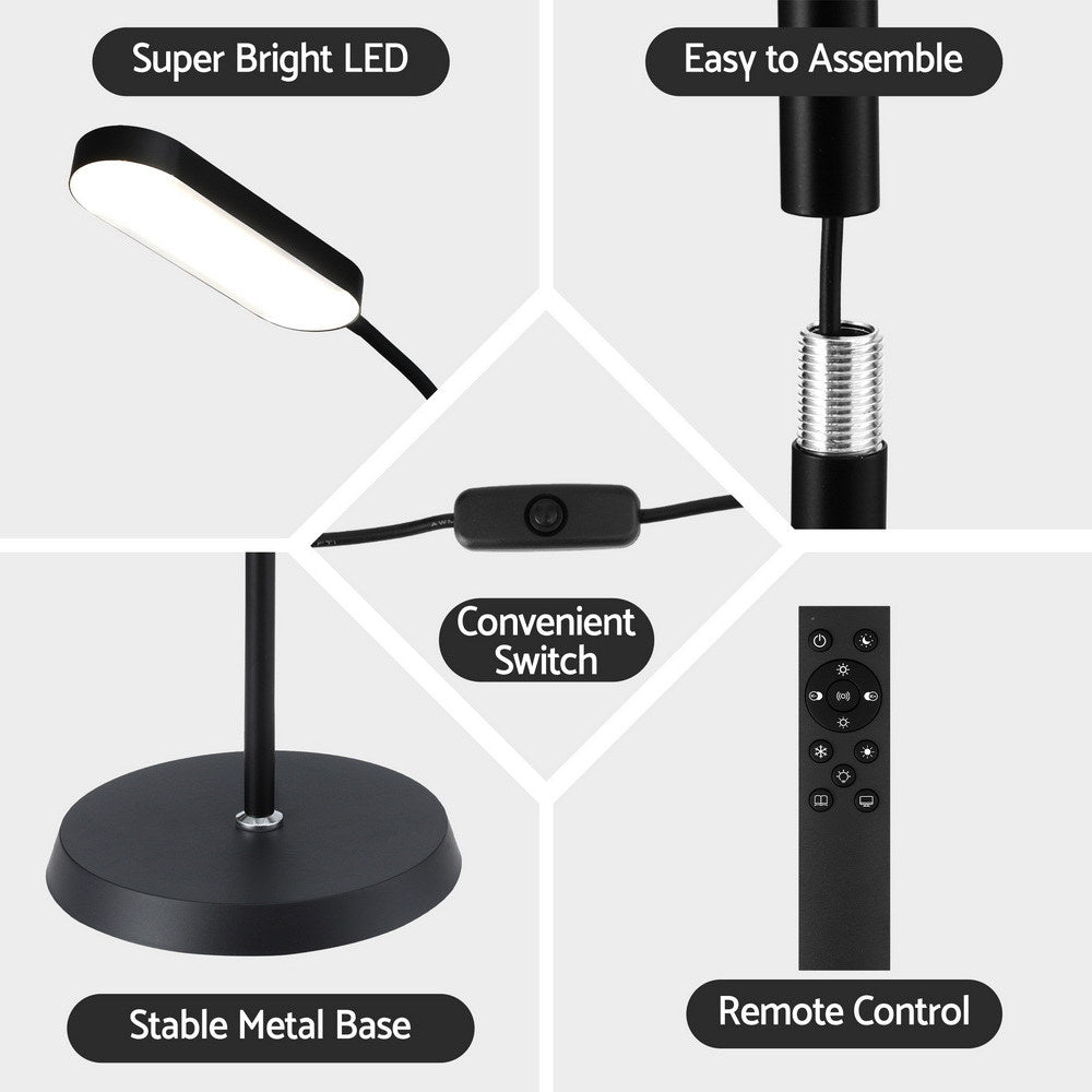 Artiss LED Floor Lamp with Remote Control & 4 Color Temperature Reading Living Room Bedroom Office - Image 6