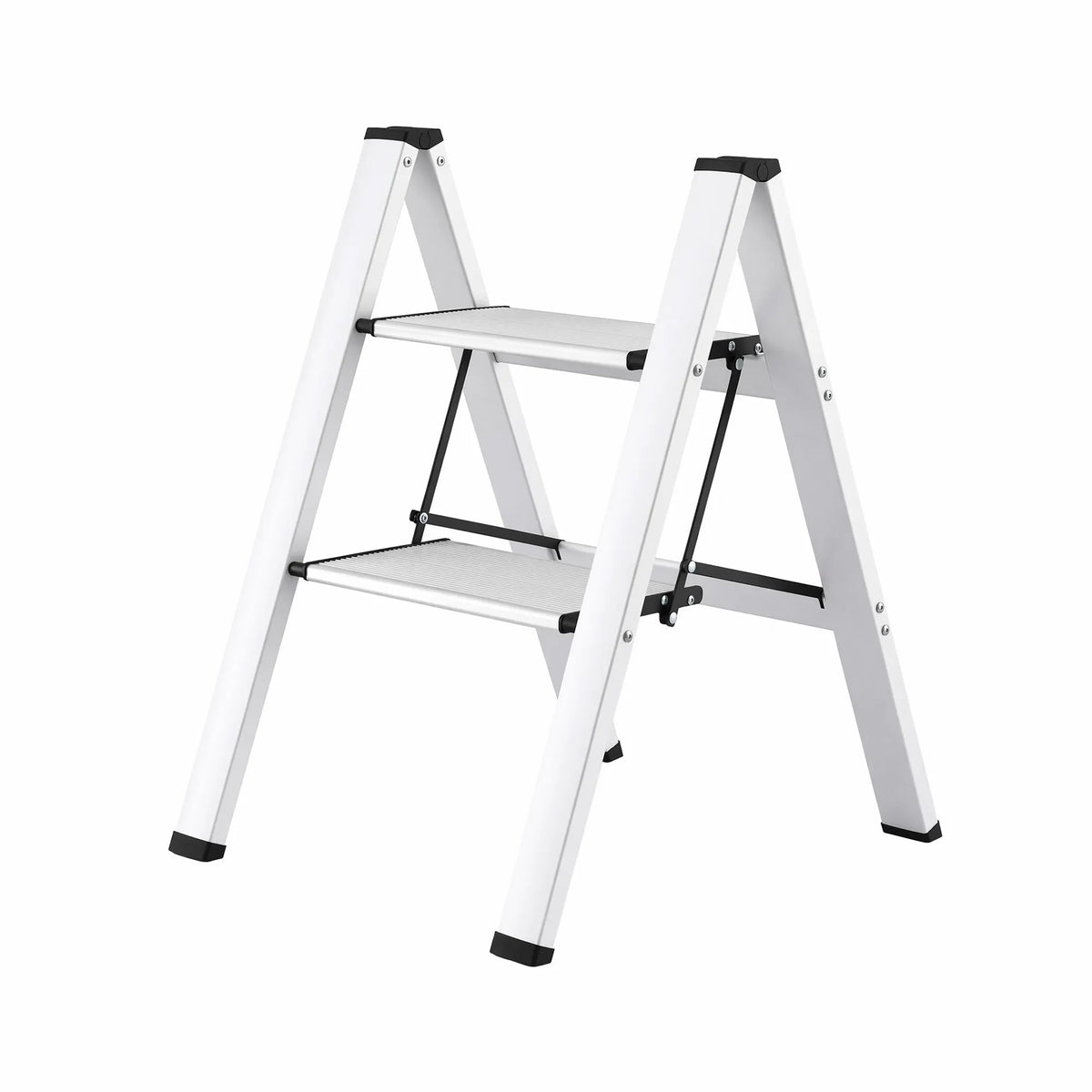 Giantz 2 Step Ladder Multi-Purpose Folding Aluminium Light Weight Platform - Image 2