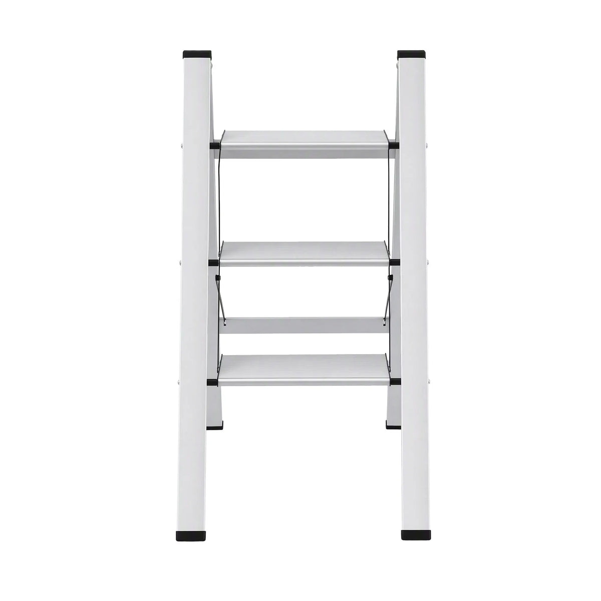 Giantz 3 Step Ladder Multi-Purpose Folding Aluminium Light Weight Platform - Image 4