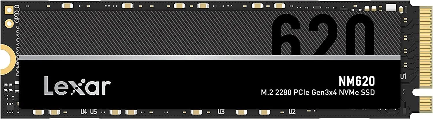 Lexar LNM620X002T-RNNNG Internal SSD 2TB M.2 2280 PCIe Gen3x4, read up to 3500MB/s, write up to 3...