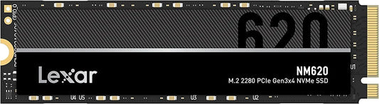 Lexar LNM620X002T-RNNNG Internal SSD 2TB M.2 2280 PCIe Gen3x4, read up to 3500MB/s, write up to 3...