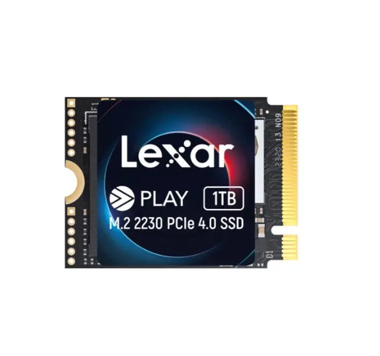 Lexar LNMPLAY002T-RNNNG Internal SSD Play 2TB M.2 2230 PCIe Gen 4x4 NVMe SSD up to 5200MB/s read,...