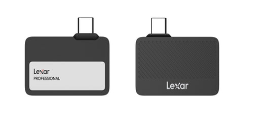 Lexar Professional Go Portable SSD with Hub, SL400, 1TB, Black, Up to 1050MB/s read, 1000MB/s wri...