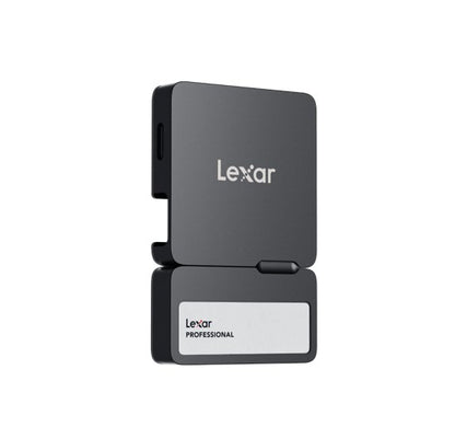 Lexar Professional Go Portable SSD with Hub, SL400, 1TB, Black, Up to 1050MB/s read, 1000MB/s wri... - Image 2