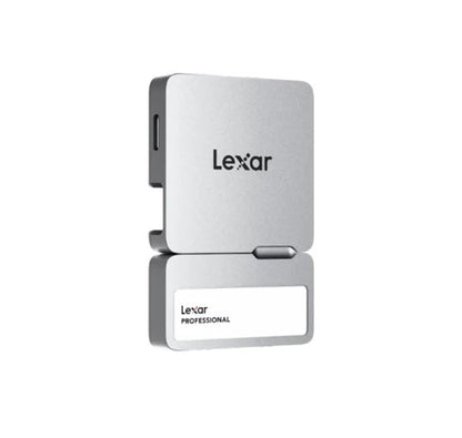 Lexar Professional Go Portable SSD with Hub, SL400, 2TB, Silver, Up to 1050MB/s read, 1000MB/s wr... - Image 2