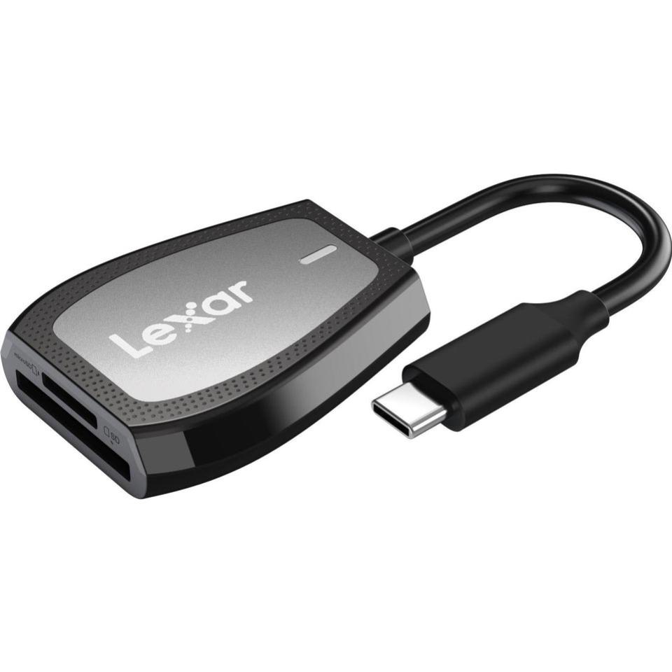Lexar Professional USB-C Dual-Slot Reader - USB Pocket Drive - Accessories