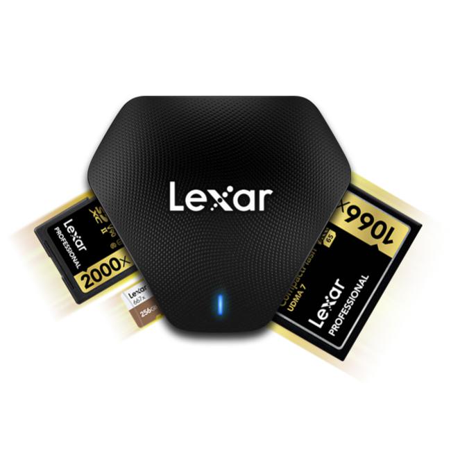 Lexar Professional Multi-Card 3-in-1 USB - USB Pocket Drive - Accessories - Image 2