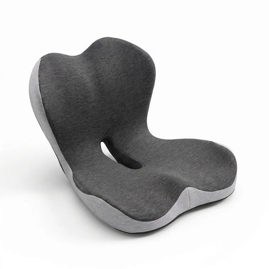 Artiss Ergonomic Seat Cushion with Lumbar Support for Office Chair, Memory Foam Coccyx and Lumbar Support Pad for Car Office Wheelchair Home