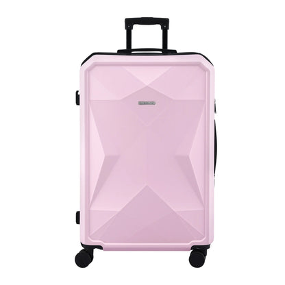 Wanderlite 28" Luggage Suitcase Trolley Travel Lightweight TSA Hardshell Pink - Image 3