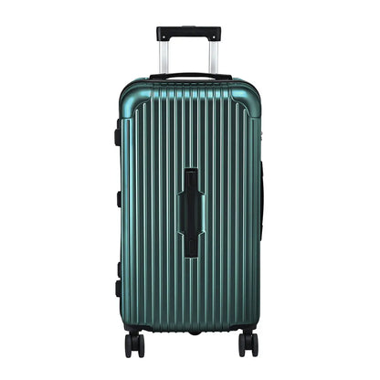 Wanderlite 28" Trunk Luggage Suitcase Travel 5 Wheels Type-C Port TSA Green - Image 3