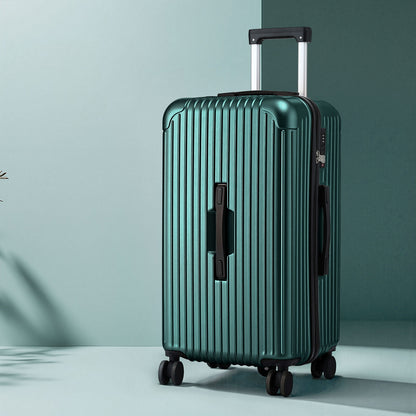 Wanderlite 28" Trunk Luggage Suitcase Travel 5 Wheels Type-C Port TSA Green - Image 7