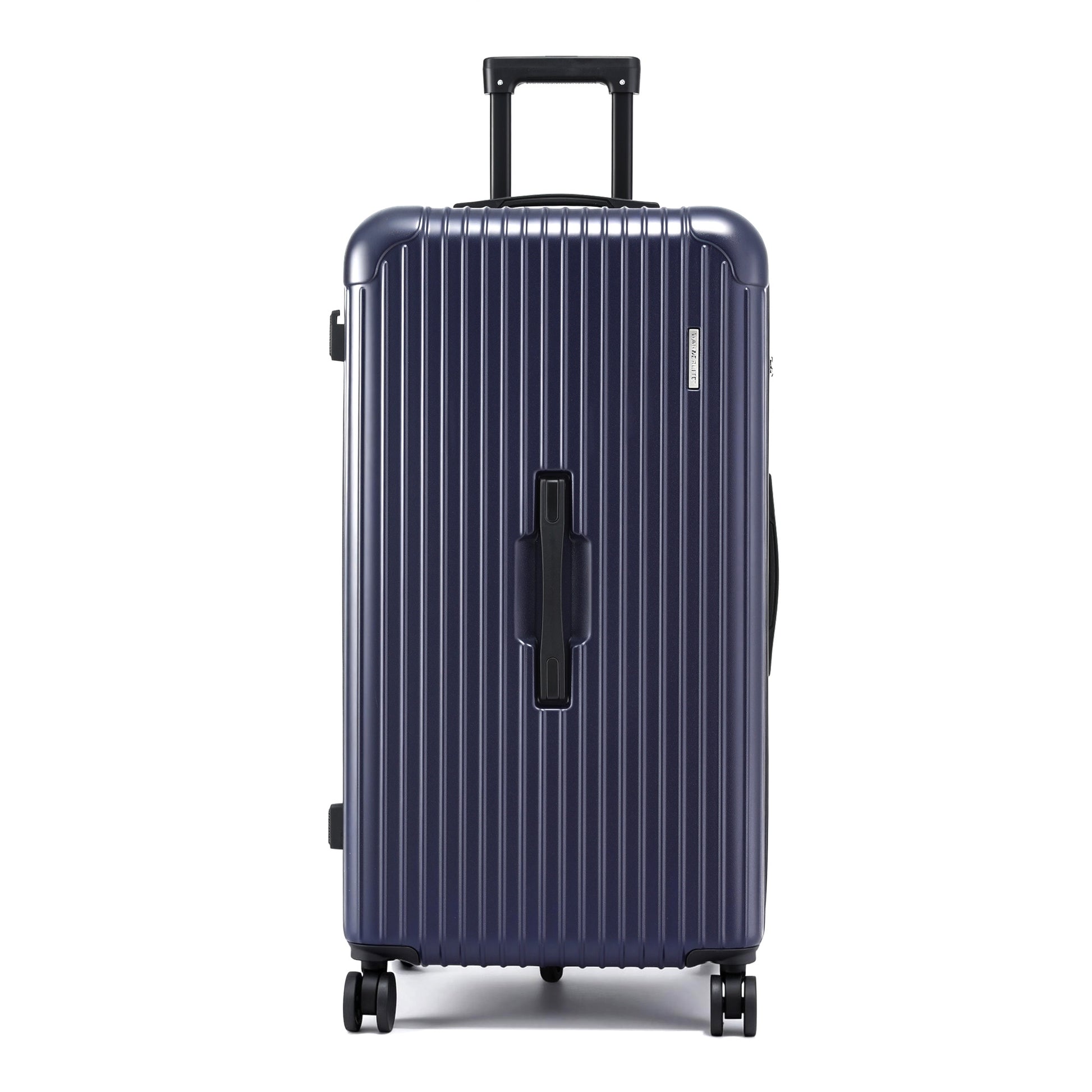 Wanderlite 32" Trunk Luggage Suitcase Travel TSA Type-C 5 Wheels Deep Indigo - Image 3
