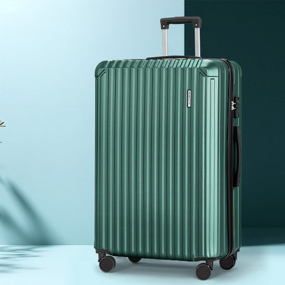 Wanderlite 28'' Luggage Travel Suitcase Set TSA Carry On Hard Case Green - Image 7