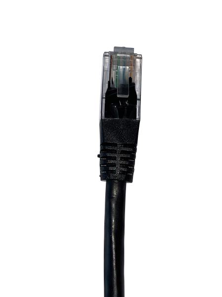 Shintaro Cat6 24 AWG Patch Lead Black 15m - High Quality Ethernet Cable for Wired Networks - Netw... - Image 2