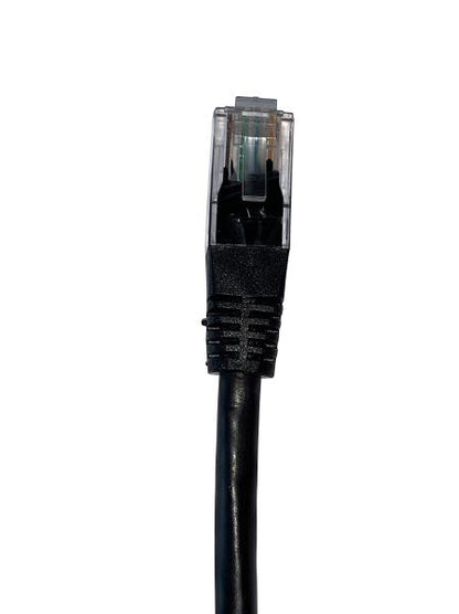 Shintaro Cat6 24 AWG Patch Lead Black 1m - High Quality & Affordable Ethernet Cable - Network - N...