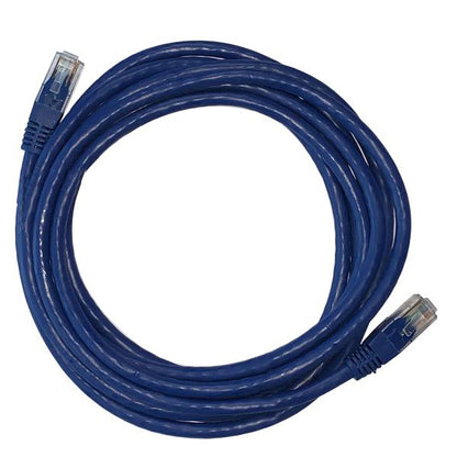 Shintaro Cat6 24 AWG Patch Lead Blue 2m - High Quality Ethernet Cable for Wired Networks - Networ...