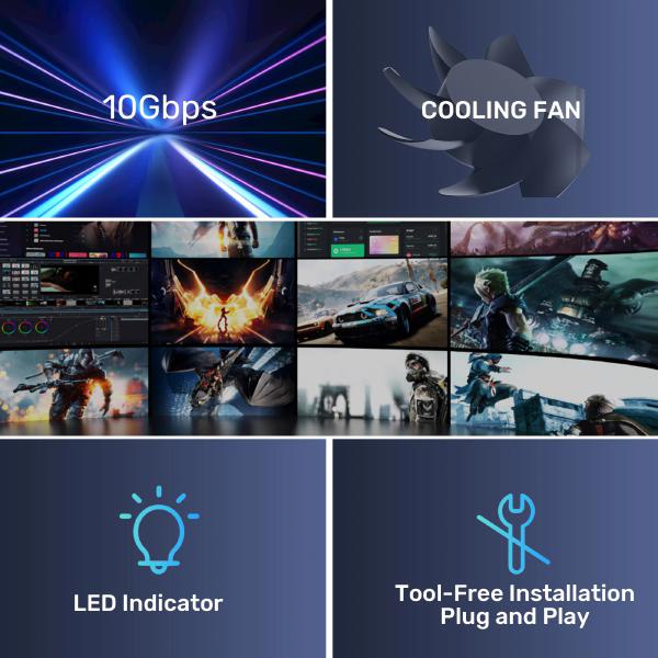 KIT - BUY 2 x Unitek USB 3.2 USB-C 10Gbps 2-Bay SATA HDD RAID Enclosures, GET 10% Off Reseller Pr... - Image 3