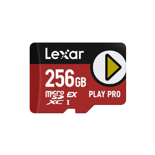 Lexar 256GB PLAY PRO microSDXC Express Card - High performance, up to 900MB/s read and 600MB/s wr...