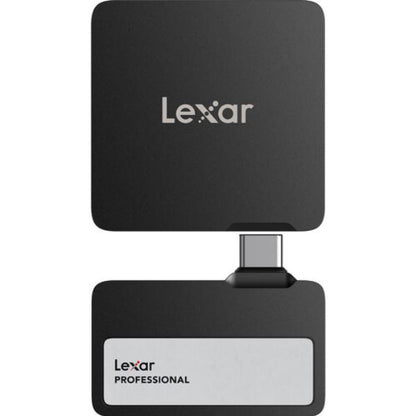 Lexar Professional GO SL400 Portable SSD with Hub, USB 3.2 Gen 2, 2TB, Black, 2 Years Warranty...