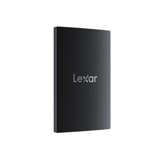 Lexar SL500 Portable SSD 2TB, with 256-bit AES encryption, 5 year limited warranty. Black - Solid...