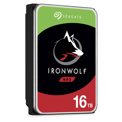 Seagate 16TB 3.5' IronWolf Pro SATA NAS Hard Drive 7200 RPM 256MB Cache HDD. 5 Years Warranty