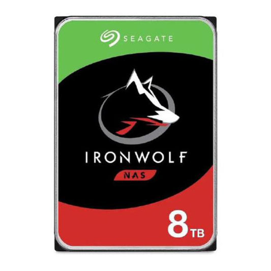 Seagate IronWolf NAS 8TB HDD 3.5" Internal SATA NAS HDD, 7200 RPM, 3 Year Warranty - SOH pricing...