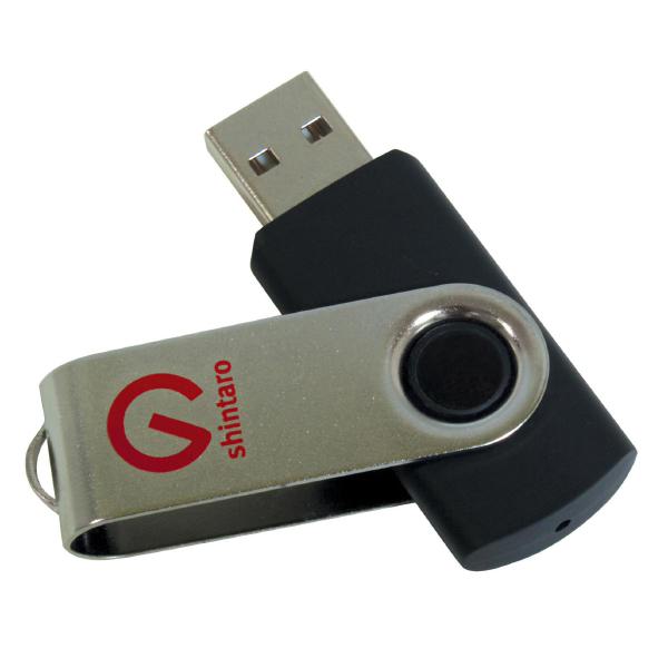 Shintaro 32GB USB 2.0 Rotating Pocket Disk - Fast, Portable, and Reliable Data Storage - USB Pock...