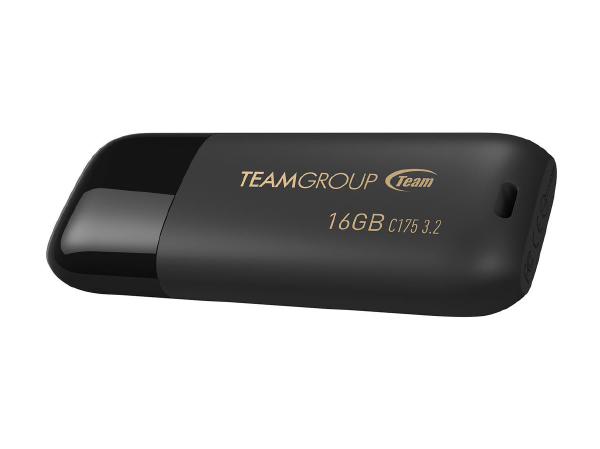 Team Group C175 USB 3.2 G1 Flash Drive 16GB, Read (Max) 75MB/s Black - USB Pocket Drive - Image 3