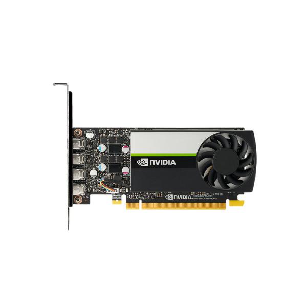 Leadtek nVidia Quadro Turing T1000 8GB Workstation Graphic Card GDDR6, PCIe ,896 CUDA cores, PCI-E 3.0 x16, 4x mDP, LP Bracket (LS)
