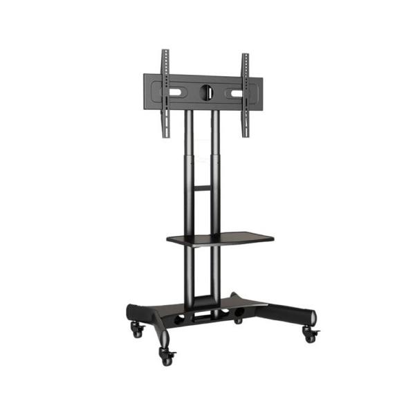 Atdec AD-TVC-45 Height Adjustable Mobile TV Cart. Max Load 45kg. VESA up to 600x400. For Panels 3...