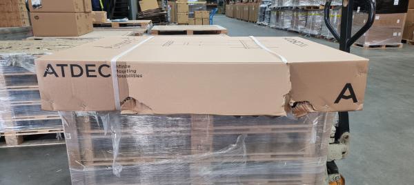 Atdec AD-TVC-75 Mobile Heavy Duty TV Cart, Inspected by MMT technical team product is in as new c... - Image 2