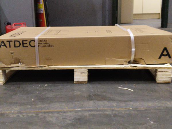 Atdec AD-TVC-75 Mobile Heavy Duty TV Cart, Inspected by MMT technical team product is in as new c... - Image 4