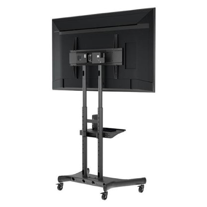Atdec AD-TVC-75 Mobile Heavy Duty TV Cart. Max Load 75kg. VESA to 800x400. For Panels 50" to 80".... - Image 3