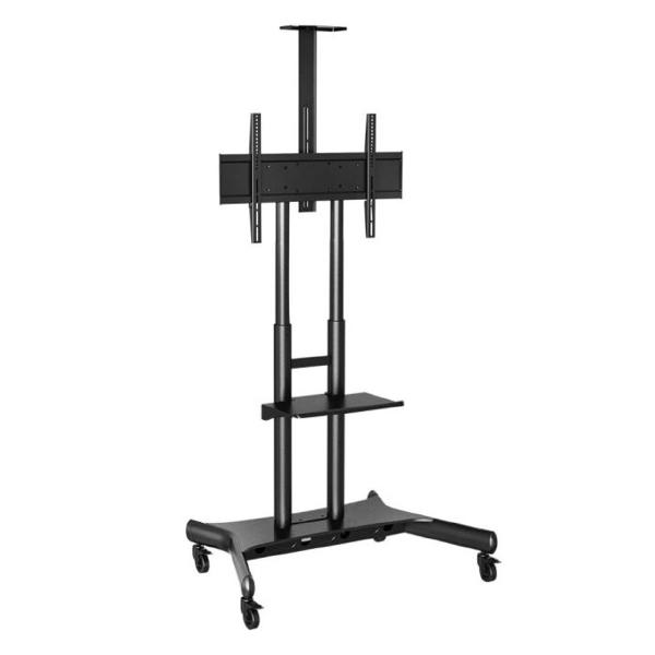 Atdec AD-TVC-75 Mobile Heavy Duty TV Cart. Max Load 75kg. VESA to 800x400. For Panels 50" to 80".... - Image 5