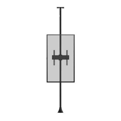 Atdec ADBS-1-4FCF Single Floor-to-Ceiling Mount. Max Load: 50kg. VESA up to 400x400. Black. 10 Ye...
