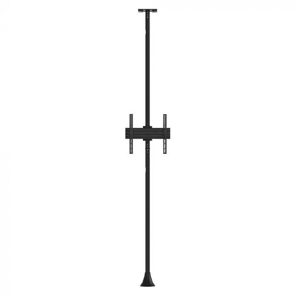 Atdec ADBS-1-4FCF Single Floor-to-Ceiling Mount. Max Load: 50kg. VESA up to 400x400. Black. 10 Ye... - Image 2