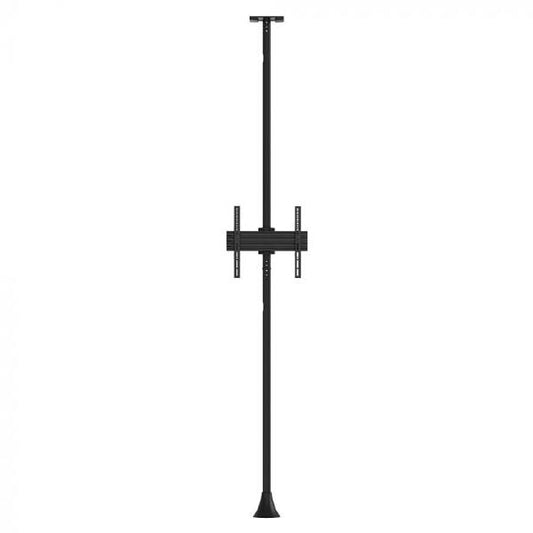 Atdec ADBS-1-4FCF Single Floor-to-Ceiling Mount. Max Load: 50kg. VESA up to 400x400. Black. 10 Ye... - Image 2